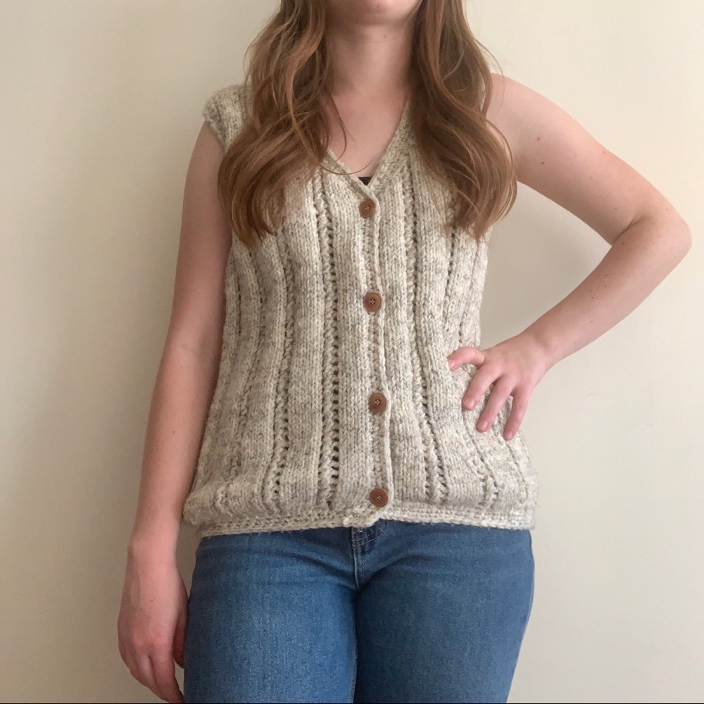Handmade wool vest